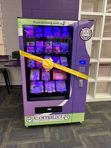 Distributeur automatique de livres, journaux et magazines pour l'école, service libre-service 24h/24, lecture amusante, distributeur automatique de livres - Product Image 5