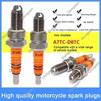 Bougie d'allumage à triple électrode A7TC D8TC, pièce de rechange haute performance pour motos et scooters 110cc 125cc
