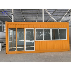 Tienda Prefabricada de 40 pies y 20 pies, Pequeña Cafetería Modular de Acero Prefabricada, Casa Contenedor Desmontable para Playa y Exteriores en Venta - Product Image 4