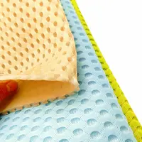 Tessuto a rete 3d 100 poliestere strato d'aria stampa digitale materiale del tessuto per scarpe cuscino materasso esterno distanziatore tessuto a rete