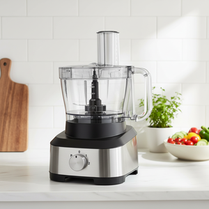 Nouveau <span class=keywords><strong>robot</strong></span> <span class=keywords><strong>culinaire</strong></span> professionnel 1000W avec hachoir/trancheuse/râpeur en acier inoxydable - Product Image 3