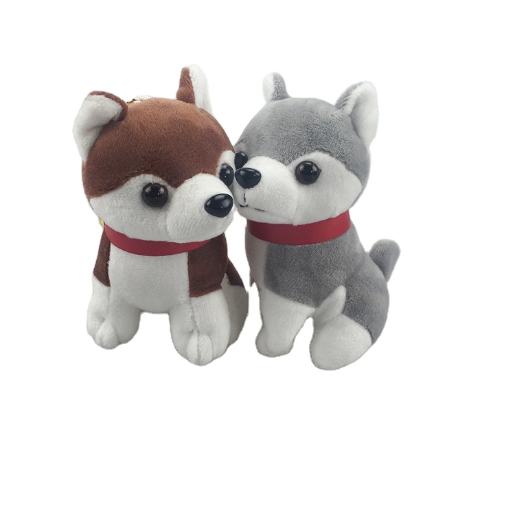 Premium Alaskan Toy Dogs Plush Puppies for Kids Pets