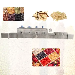 Orme Industriële Papierpulp Maken Droger Chinese Yam Commerciële Dehydrator Fruit En Groente Magnetron Droge Machine
