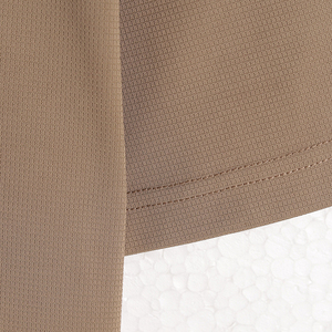 Polo élégant et polyvalent pour homme, beige doré, coupe classique, 250 GSM, vêtement de mode - Product Image 4