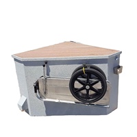 Fabricant professionnel de chariots à roulettes en aluminium à 2 roues, haute capacité (300 kg), pour le stockage d'outils et l'utilisation en jardinage
