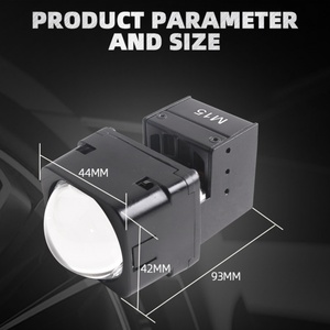 ไฟหน้า LED รุ่นใหม่ Matrix 1.5 นิ้ว M15 สว่างพิเศษ ระบบไฟส่องสว่างยานยนต์ 12 โวลต์ สำหรับรถยนต์ รถจักรยานยนต์ และรถยนต์ทั่วไป - Product Image 2