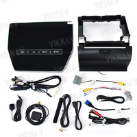 Autoradio Android 8 cœurs avec écran tactile 12,3 pouces pour Maserati Quattroporte 2013-2018, navigation GPS, Carplay, OBD2, aide au recul