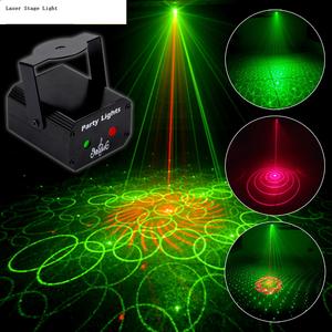 Láser 32 patrones RGB Led Magic Party Disco Ball Beam proyector de luz para Stage Club KTV Theatre Bar Show Event Home Theater - Product Image 3