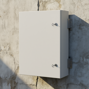 Electrical Enclosure <b>Box</b> 27.6 X 19.7 X 9.8 Cold Rolled Steel Wall Mounted Outdoor <b>Lockable</b> - Product Image 2