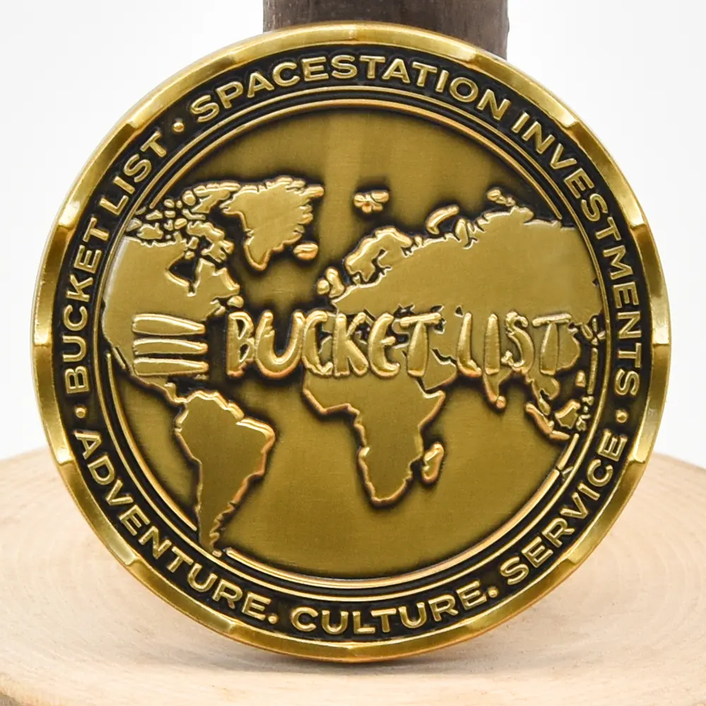 Оптовая продажа, логотип на заказ, металлическая позолоченная сувенирная монета для коллекции