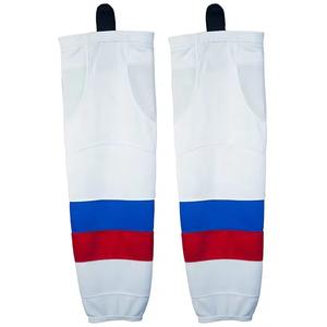 OEM изготовленные на заказ Хоккейные носки из полиэстера трикотажные Хоккейные носки с сублимационной печатью и индивидуальным дизайном - Product Image 2