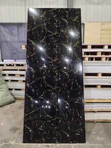 2025 High Glossy PVC Marble Sheet Wall <strong>Panel</strong> 1220*2440*3mm 4*8ft For Indoor Decor - Product Image 2