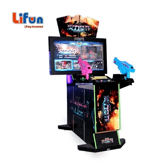 Lifang 3 1 Kids Children Gun Shooting Game Machine Aliens Ultra Firepower Heavy Duty Arcade Indoor 2 Players 1 Year Warranty