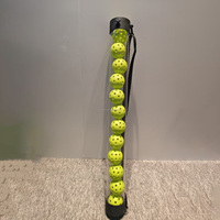 Balles de Pickleball directes d'usine Construction en plastique ramasseur de balles de Tennis Tube ramassage personnalisable collecteur de balles de Pickleball
