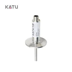 KATU TM112 factory wholesale food grade IP65 customized length stainless probe PT100 temperature transmitter
