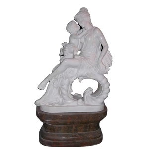 Estilo occidental hecho a mano pulido mármol piedra amor pareja estatua Nuestra Señora de Lourdes estatua mármol <span class=keywords><strong>Radha</strong></span> <span class=keywords><strong>Krishna</strong></span> estatua - Product Image 2