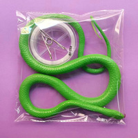 Funny Scary Snake String Clip Prop Pratique Blague Gag Avec Serpent Réaliste Fait String Clips