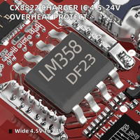 Circuit intégré CX8822 SOP-8, puce de gestion de l'alimentation PMIC, chargeur IC avec 4,5V-24V 500kHz Bucking, chargeur IC SOP 8 broches
