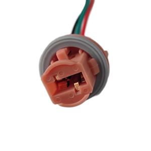 Luz trasera de freno de coche, minibombilla de lámpara automática T20 7443, adaptador hembra, arnés de cable - Product Image 4