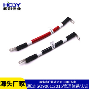 Hcjy Ring <b>Terminals</b> 4mm Yellow Green Ground Wire With 6.2mm Inner Diameter Pure Copper 1-core For Electrical Connection - Product Image 3
