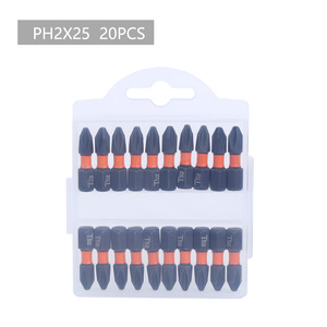 6Pcs Impact Drill <b>Bits</b> S2 Steel Phillips Head Magnetic Insulated 25mm To 150mm <b>Set</b> For Electric Power Drill - Product Image 2