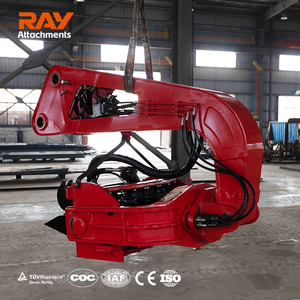 Vibro martello di fondazione a carico pesante del molo di porto-ottimo per l'azionamento di <span class=keywords><strong>Pile</strong></span> ad alta resistenza del cantiere del contenitore - Product Image 4
