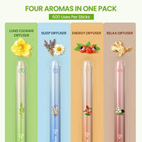 Dvoke Vaporizador Botánico de Aromaterapia en Barra, Mezclas Funcionales de Gordolobo, Difusor Herbal de Bienestar con Humo, 600 Usos