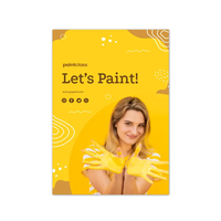 Affiches publicitaires pour magasins, imprimées en couleur, épaisses, écologiques, gaufrées, résistantes à l'eau, avec taille personnalisée pour panneaux publicitaires
