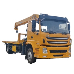 12Ton รถบรรทุกพ่วง QZP0812ABD6พื้นเรียบ - Product Image 6