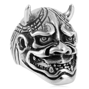 Bull Monster <b>Ring</b> Silver Men's Punk Animal Shape Stainless Steel Everyday Wear 213022 - Product Image 5