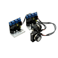 Conjunto de Escáner Galvanométrico Láser 7306 30Kpps con Placa Controladora ILDA, Cabezal de Escaneo XY para Proyector Láser RGB