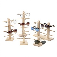 Présentoir à lunettes en bois massif, support de rangement pour lunettes de soleil et accessoire de décoration de Yiwu