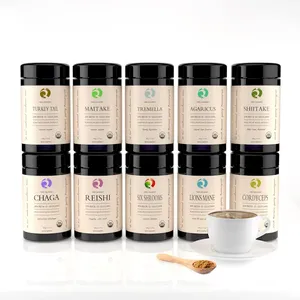 Wholesale Pure Food Grade Ganoderma Lucidum Extract Powder Water Soluble Natural Lingzhi Reishi Spore <strong>Mushroom</strong> <strong>Seed</strong> - Product Image 5