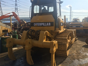 Bulldozer Caterpillar D6G d'occasion, fabrication japonaise, modèle 2023, moteur 90 CV, capacité de bulldozing de 8,6 m, poids de 15 000 kg, pour travaux de terrassement - Product Image 2