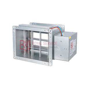 Royal HVAC Tools VAV Square Conducto de aire individual Alta velocidad Volumen variable Eléctrico CAV Terminal motorizado caja controladora HVAC - Product Image 2