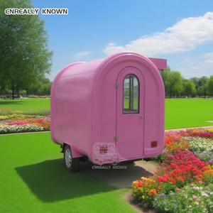 OEM Hot Dog Cart <b>Small</b> With Sink And Fridge Bbq pizza burger Mobile Food Truck Trailer - Product Image 5