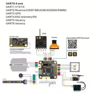 T-MOTOR F7+F55A Pro II Stack de Drone de Course FPV Mini Haute Qualité Stable HD 3-6S ESC 4-en-1 Compatible avec Mini 2 et Air 2 - Product Image 6
