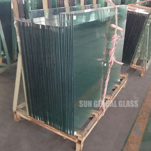 Laminated safety glass toughened building clear tinted color sheet price jumbo size hs cost per square foot meters - Product Image 5