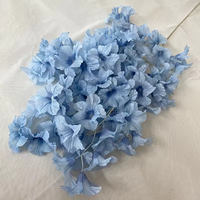 NINI Pabrik Berkualitas Tinggi Harga Terjangkau Bunga Pohon Buatan DIY Cabang Morning Glory Tanpa Daun untuk Dekorasi Pernikahan