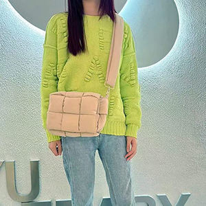 <span class=keywords><strong>Maxi</strong></span> Tote Bag in cotone borsa trapuntata borsa a tracolla imbottita per donna Weekend - Product Image 6