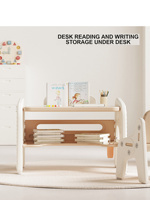 Ensemble table et chaise d'étude pour enfants, plateau réversible, tableau à dessin, bureau de jeu pour bébé, table d'apprentissage précoce à domicile, table d'écriture