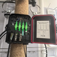 Boîtier de terminaison optique FTTH FDB 8 cœurs, Boîtier de distribution optique ODN, Boîtier FTTH, Boîtier de terminaison fibre optique 8 cœurs