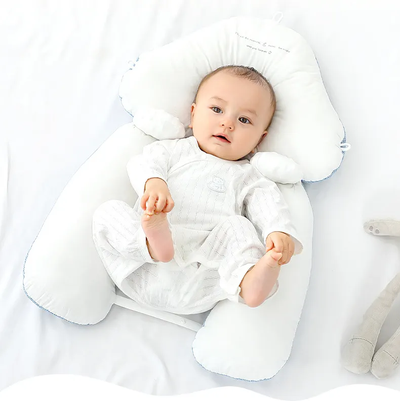 Everystep 100% poliéster tejido niño almohada recién nacido cama de bebé portátil con 400TC hilo contar