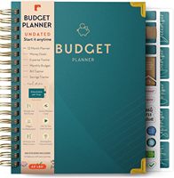 Organisateur mensuel de finances de style spirale de taille A5 personnalisée planificateur de budget personnel à couverture rigide Organisateur financier