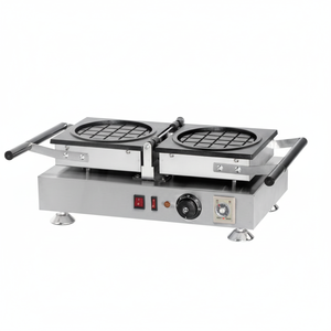 Kitchbox Comercial Industrial Oval Sellado Waffle Maker - Product Image 1