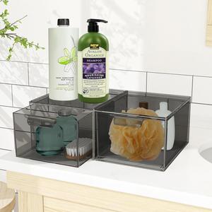 <b>Clear</b> Transparent PET <b>Plastic</b> Injection Molded Eco-Friendly Stackable Giant Bag Storage <b>Containers</b> 20-35L Capacity - Product Image 5