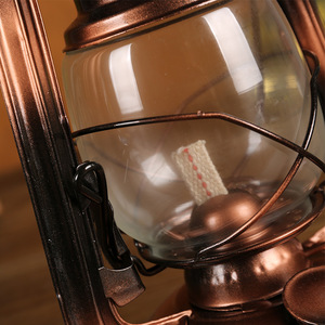 Master Gu Kerosene <b>Lamp</b> 11.5x15.5x24.5cm Retro Oil Lantern Camping Light Outdoor Decor - Product Image 4
