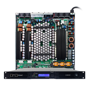 D2-4200 Power Bass Public Address Amplificateur de mélange à deux canaux Fir Mini Dsp Amplifier Flight Case Rack 1U - Product Image 1