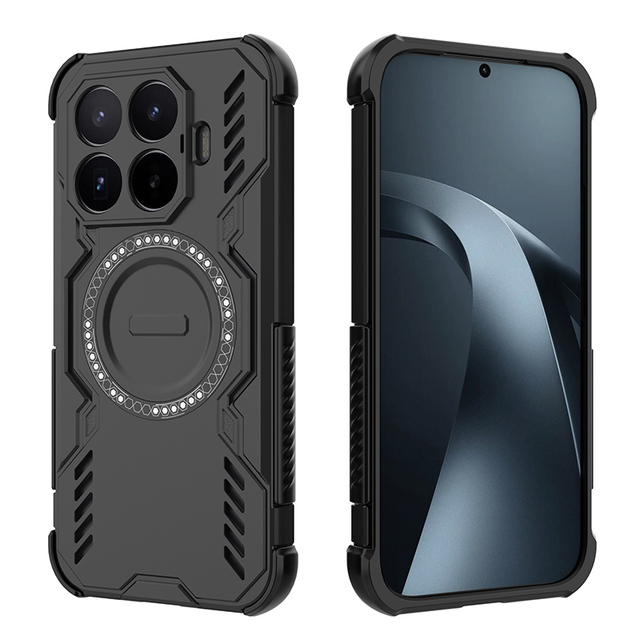 Factory Direct Sale Anti-Drop Luxury Design Premium Magnetic Wireless Charging Heat Dissipation Phone Case for Xiaomi 17T