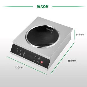 Utensilios de <span class=keywords><strong>cocina</strong></span> de la <span class=keywords><strong>cocina</strong></span> de inducción con un solo quemador - Product Image 3